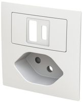 UP-Frontset ABB Sidus USB-A+C + T13 60×60mm ws IP20