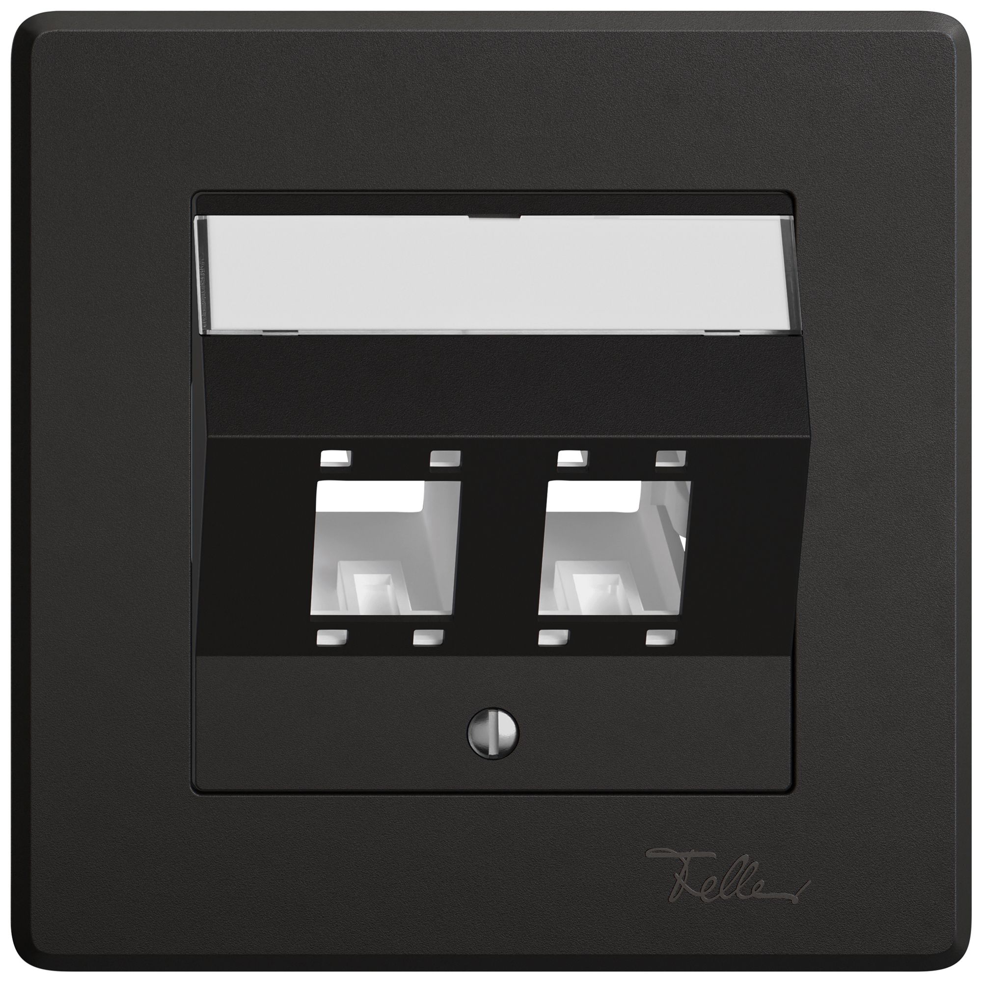 UP-Montageset EDIZIO.liv SNAPFIX® für freenet Kat.5e/6 Adapter 2× sz