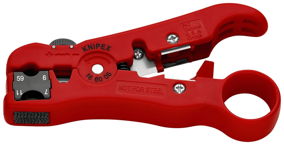 Abmantelungswerkzeug KNIPEX für RG59, RG6, RG7 und RG11