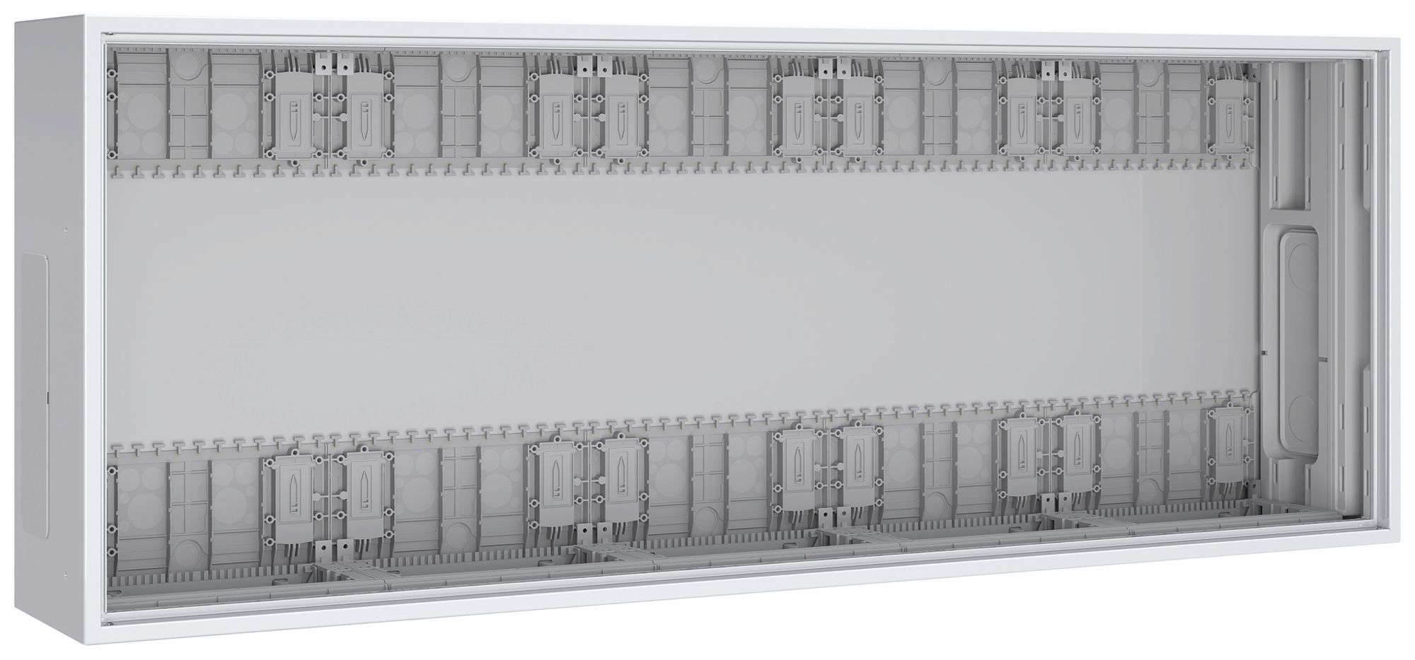 Coffret mural PrismaSeT XL IP30 s.porte 1300×500×210mm 5 champs 3 rangées