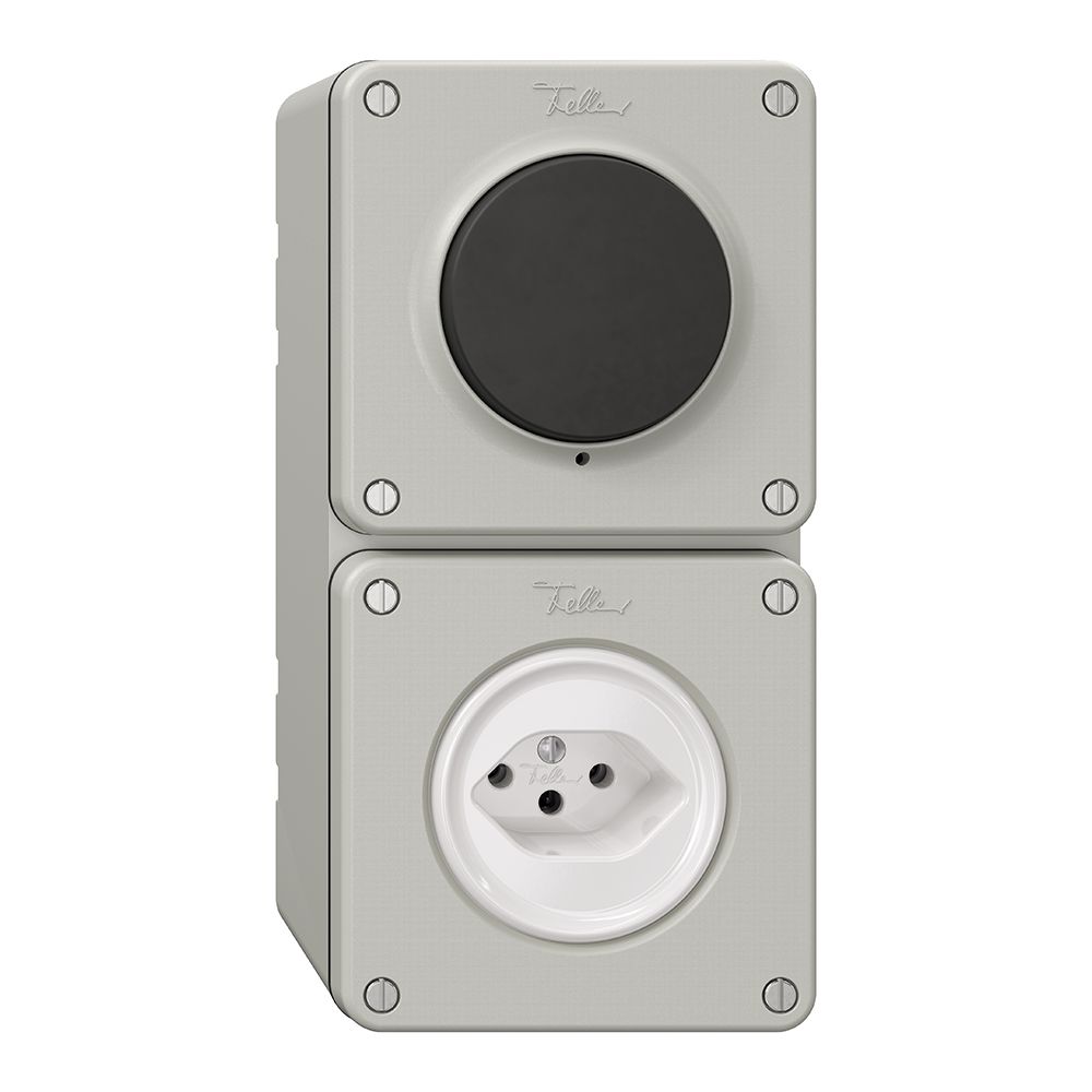 Combinaison NAPU NEVO, 2×1, 1×Sch 3/1 L / 1×type 13, gris clair