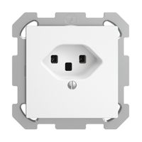 Prise ENC EDIZIOdue T23 16A blanc, bornes à vis