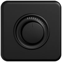 Abdeckset STANDARDdue 90×90mm schwarz