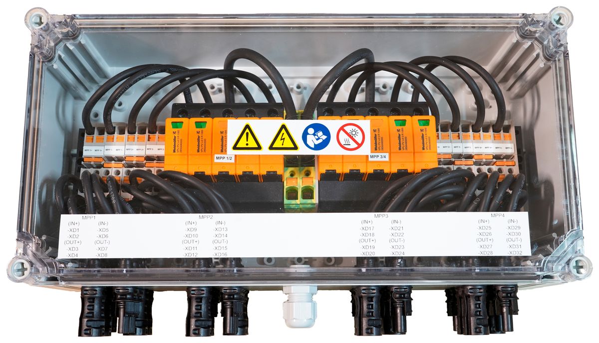 Generatoranschlusskasten WM GAK PVC DC 2I 2O 4MPP SPD1R EVO 11