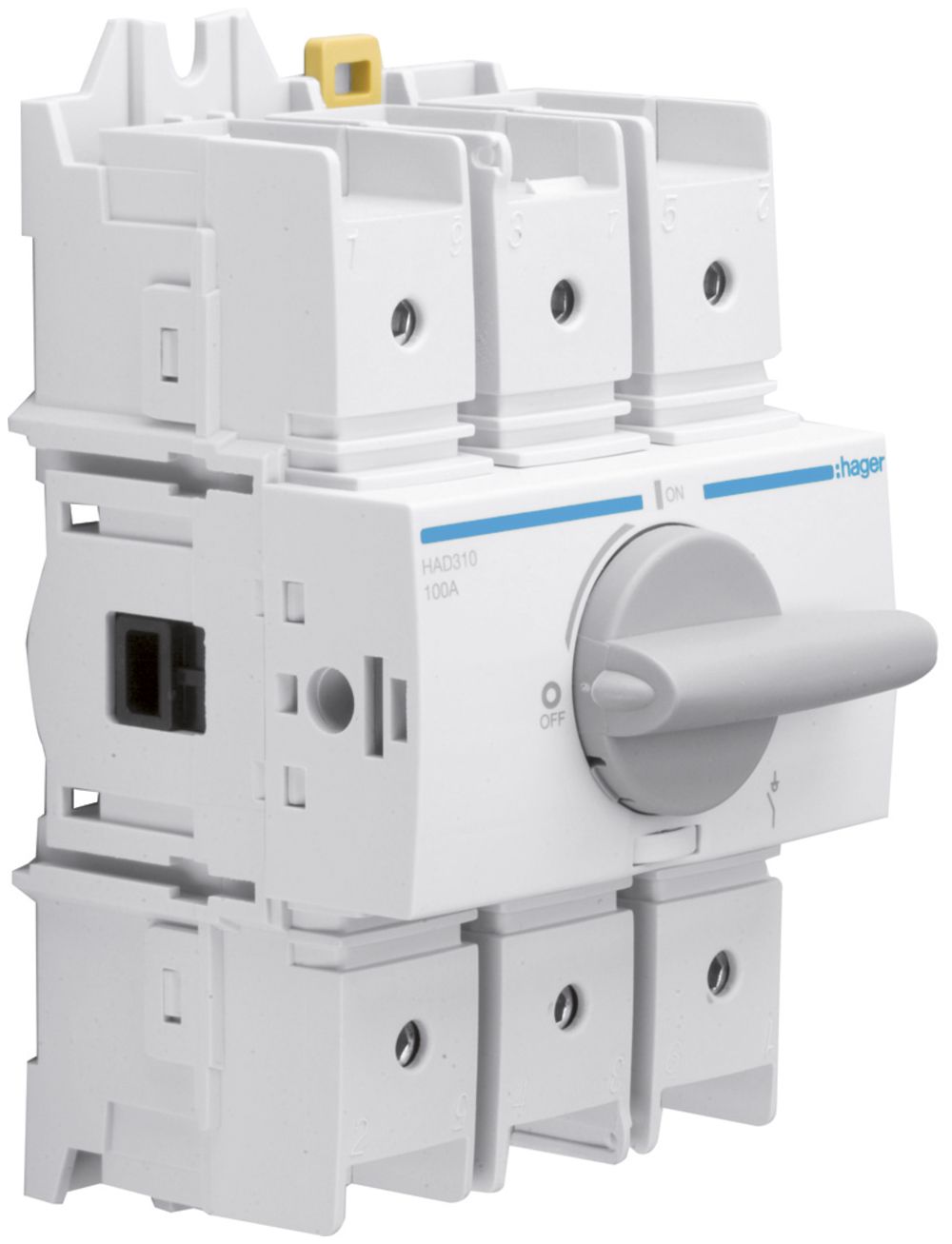 Lasttrennschalter Hager HAD310 3L 100A