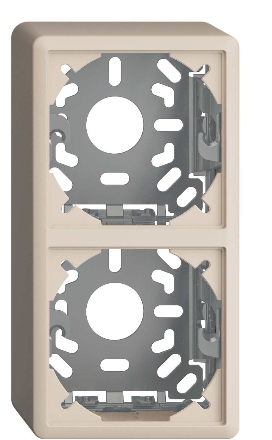 AP-Kopfzeile EDIZIOdue 2×1 FX54 crema