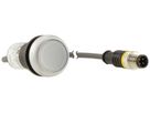Pulsante luminoso Eaton C22-DL-W-K10-24-P1 piatto bianco Ø22.5mm 1NO IP67/IP69K