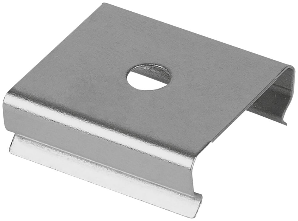 Montageclip LDV PF01/MB, zu Flansch-Profil PF01, silber
