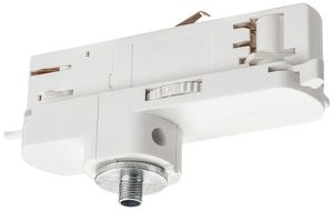 Leuchtenadapter SLV für AP-Stromschiene S-TRACK DALI 3-phasig weiss
