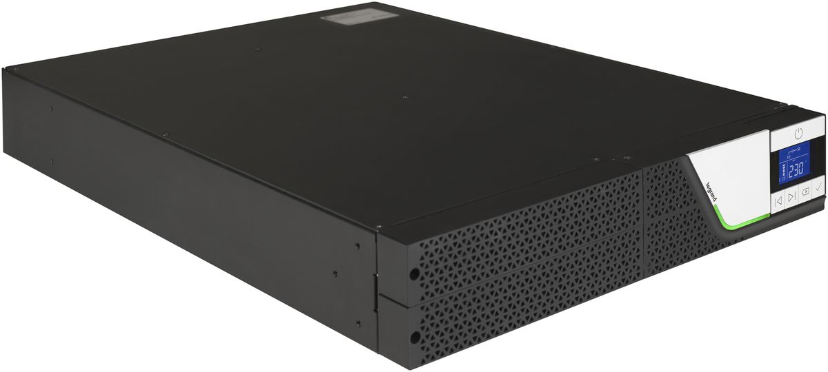 USV-Anlage Legrand KEOR SPE 19" Rack 2U, 1L/1L, 1000VA/800W, 3min à 100%