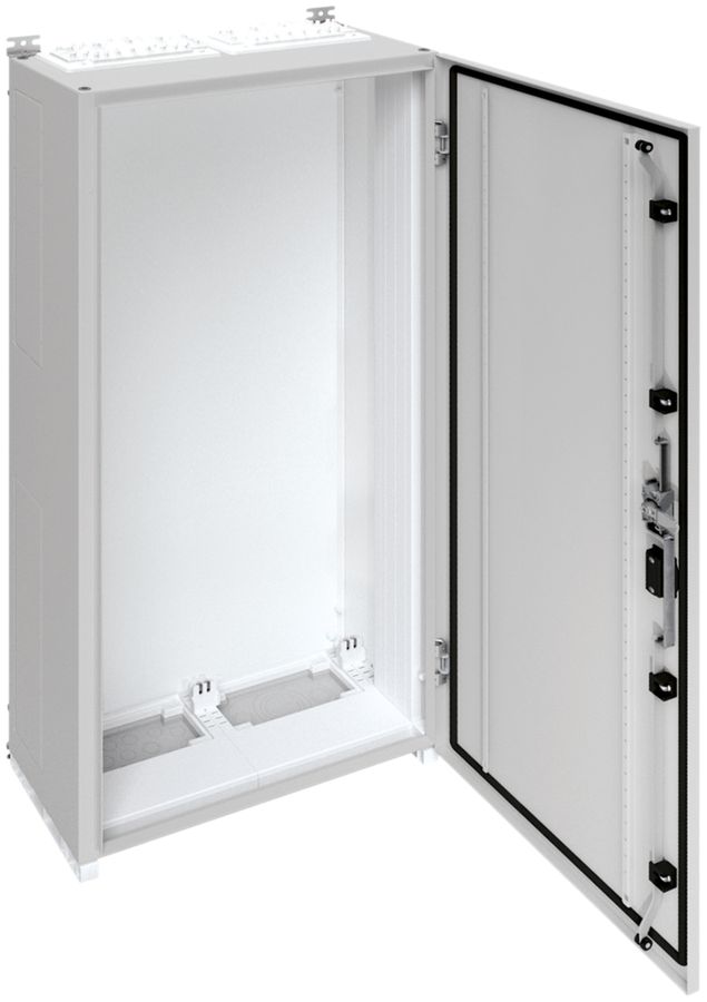 Armadio murale Hager univers con porta piena CP II IP55 1250×550×275mm RAL 7035