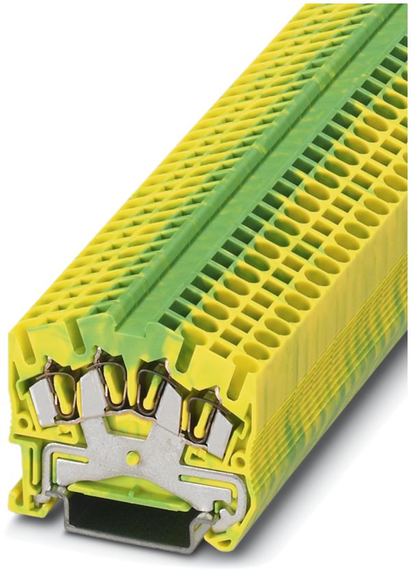 Borne de passage 0.08…4mm² vert/jaune STS 2.5-QUATTRO-PE