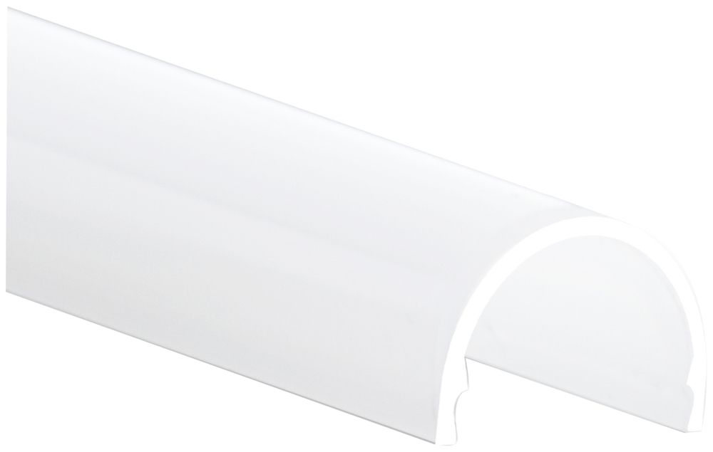 Cache DOTLUX type E pour profilés aluminium opale 2m