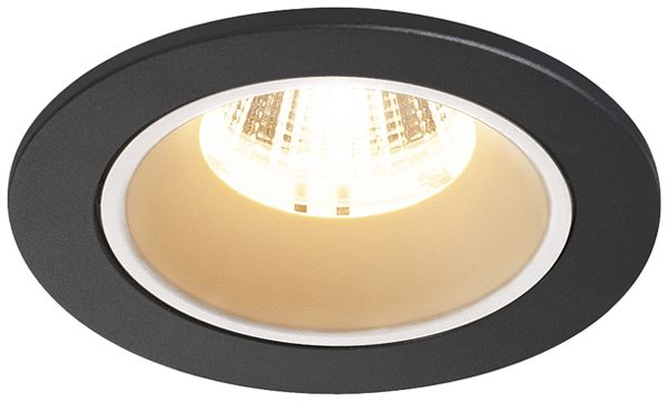 LED-Downlight SLV NUMINOS S 8.6W 720lm 2700K 40° DIM Ø80×52mm sz/ws