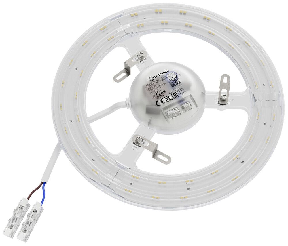 Insert lumineux LED LEDVANCE 220…240V 56…98mA 12…22W 1800…3300lm 3000…4000K Ø230