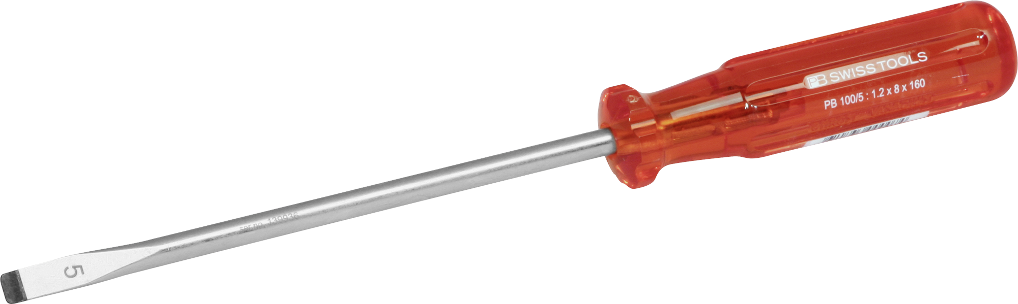 Schlitzschraubenzieher PB 100 Gr.5 160mm Ø7mm