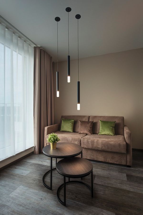 Lampada sospesa LED SLV HELIA AMBIENT 35 7.5W 425lm 3000K Ø35×380mm nero