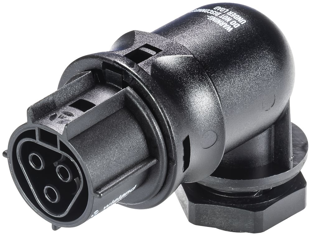 Presa Wieland 0.75…4mm² 3L nero