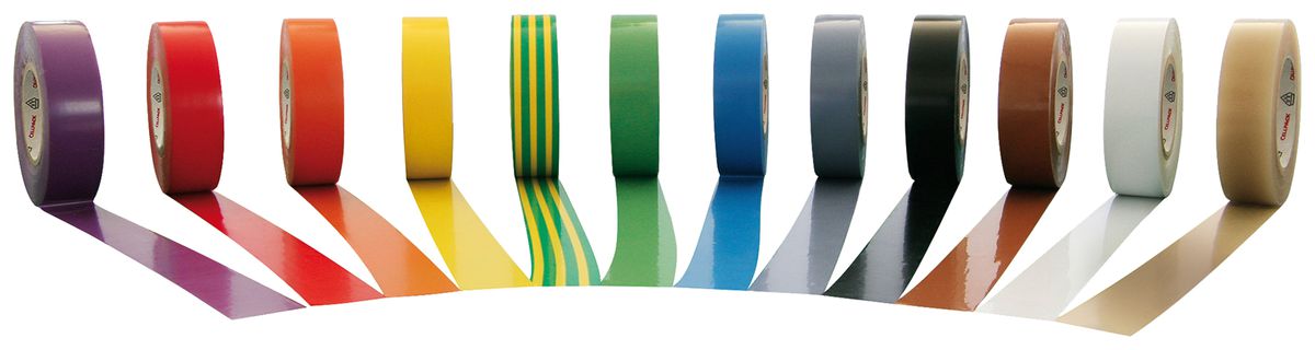 Isolierband-Set Cellpack No. 328 PVC 19mm 20m mehrfarbig