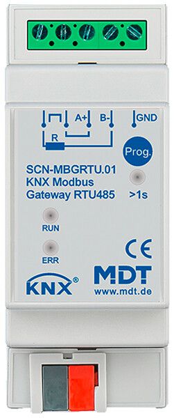 REG-Gateway KNX/Modbus MDT SCN-MBGRTU.01 RS-485 30VDC 2TE