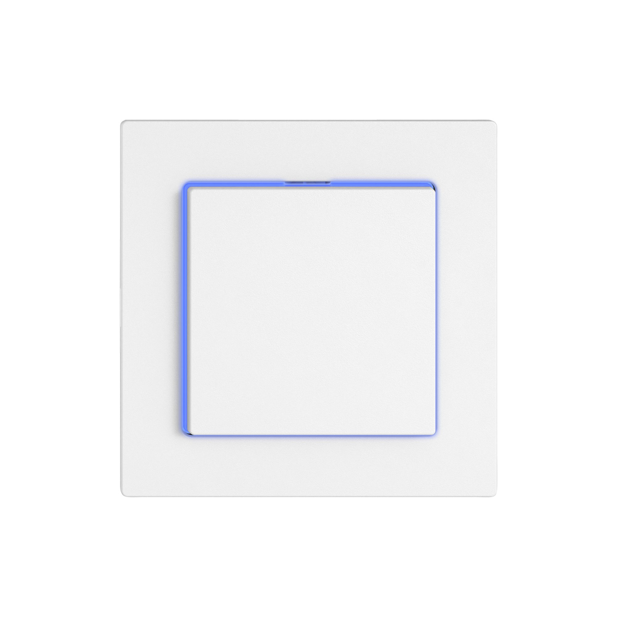 Leuchtdruckschalter EDIZIO.liv SNAPFIX® 3/1L Seitenlinse LS blau ws