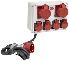 Stromverteiler Brennenstuhl 2×CEE16+4×T25 2m 5×2.5mm² CEE16