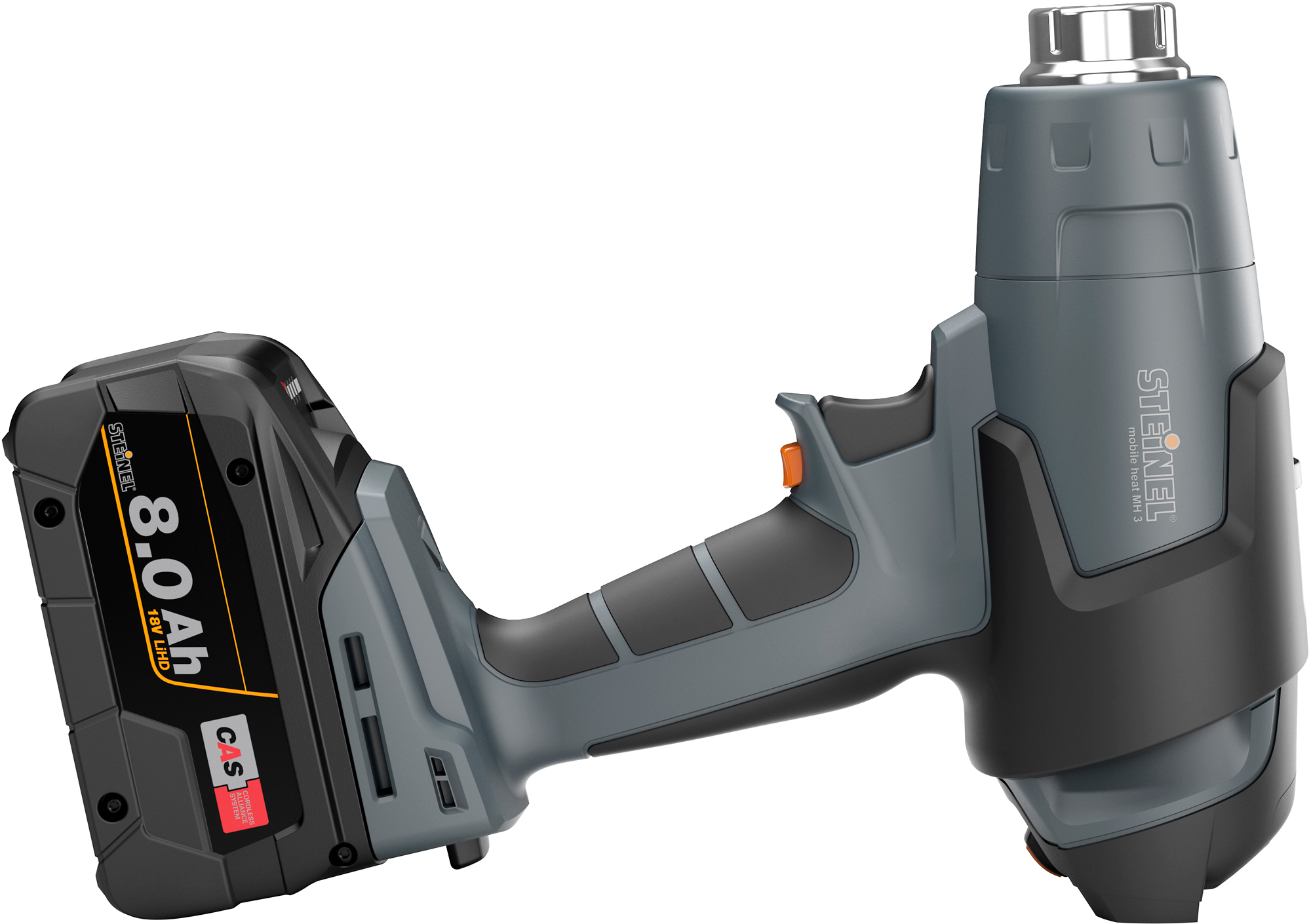 Accu soffiante aria calde MH 3 incl. 18V 8.0Ah LiHD CAS accu