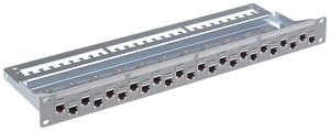 Rangierfeld 19" Kat.6A 24RJ45/s 1HE