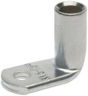 Winkel-Rohrkabelschuh M5 25mm² Cu-verzinnt 90°