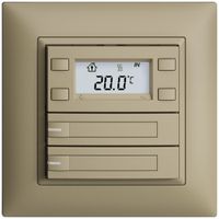 Pulsante RTH INC KNX 2×EDIZIOdue FMI sand, con carta+LED RGB