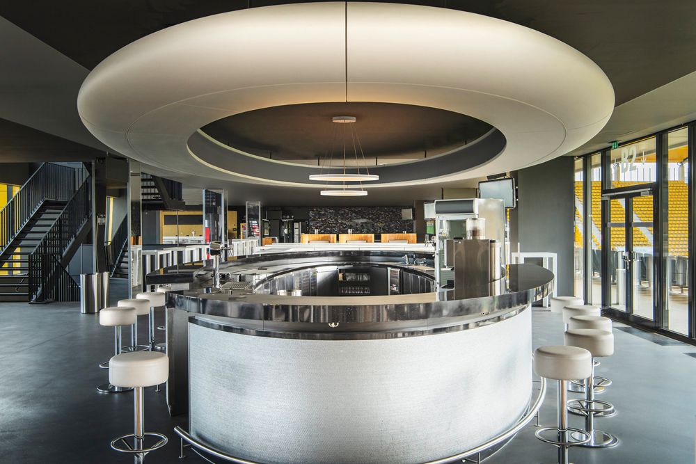 LED-Pendelleuchte SLV ONE DOUBLE UP/DOWN DALI 55W 2100lm 3000/4000K weiss