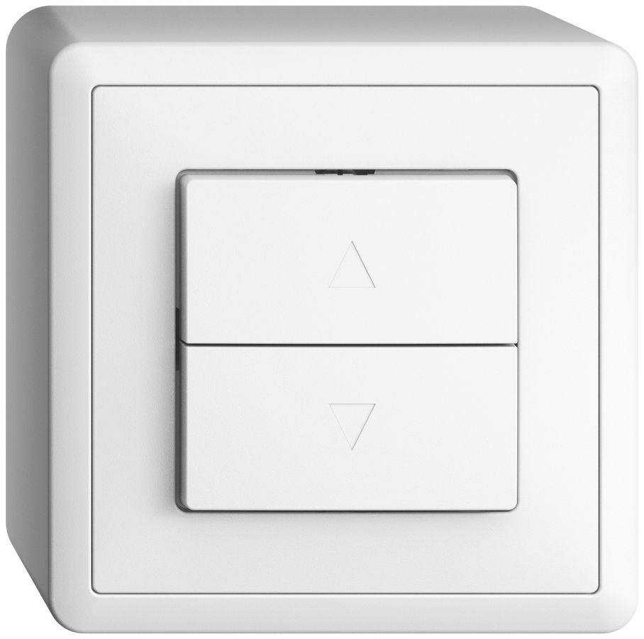 AP-Storentaster EDIZIOdue weiss 1-Kanal