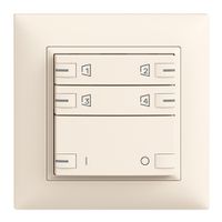 UP-Montageset Edue zeptrionAIR, WLAN, ON/OFF, RGB-LED, 2×Taste 2×Bedienung crema