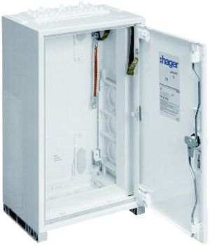 Armadio murale Hager univers con porta CP I IP54 550×500×205mm