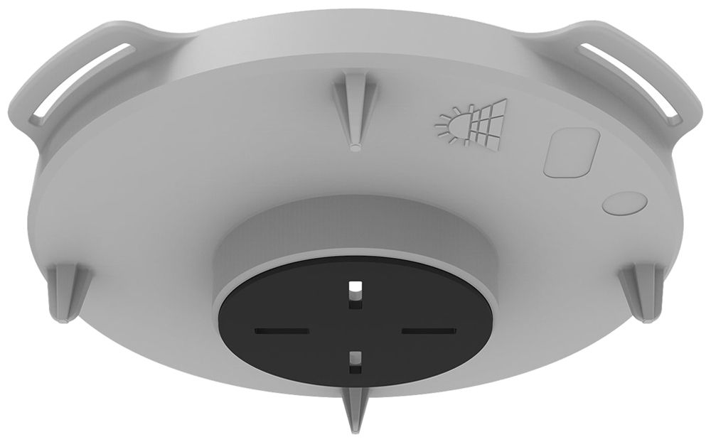 Frontteil Spotbox Mini Flex Ø65mm für Sichtbeton grau