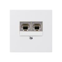 UP-Dose kallysto 2×RJ45s getrennt weiss
