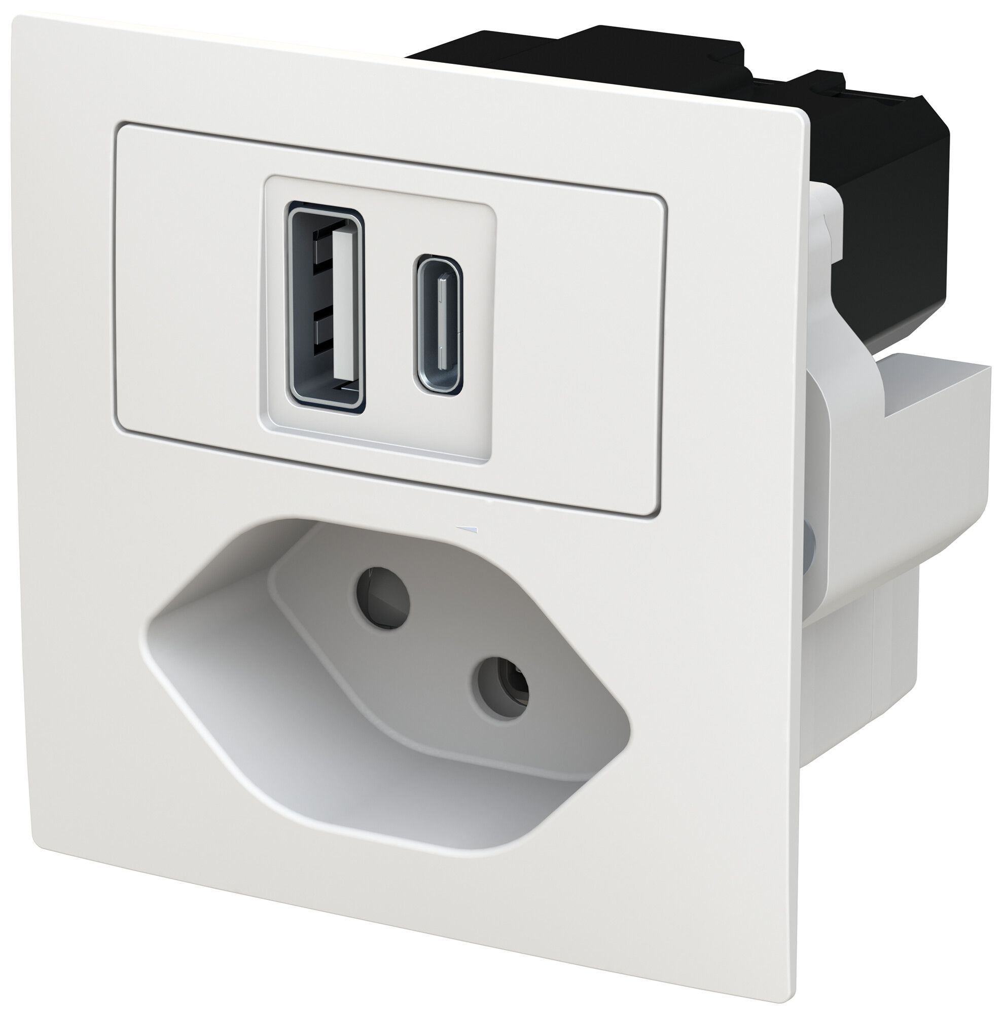 Presa di carica USB ABB Sidus 1×USB-A 1×USB-C + T13 3000mA OUT:5V bi