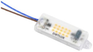 LED-Modul DOTLUX QUICK-FIXpico 230V 1.5W 190lm 3000K 75×25mm