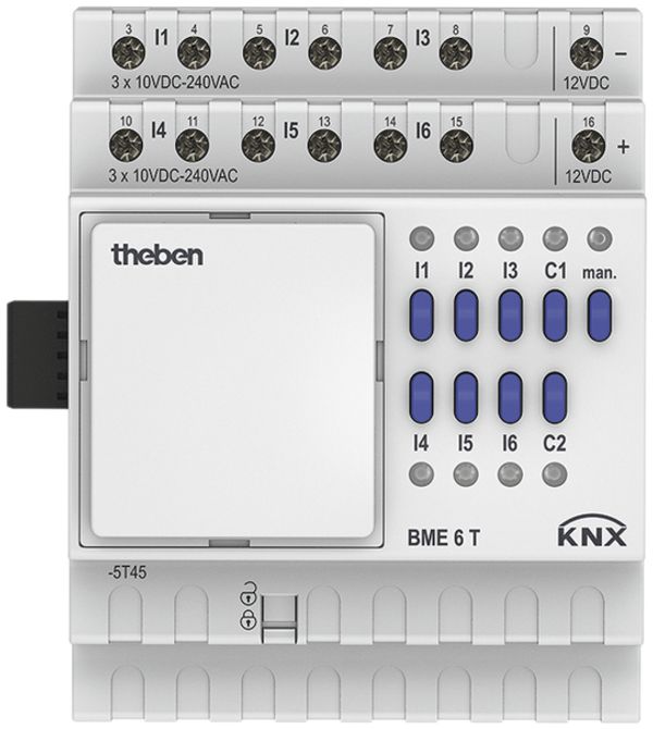 REG-Binäreingang Theben KNX BME 6T