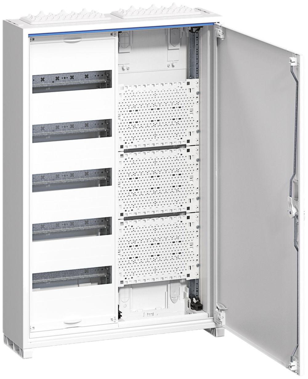 Distributore AP Hager univers 5 file 60UM porta IP44 550×800×160mm