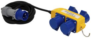 Distributore di corrente Brennenstuhl CEE16 25m 4×CEE16 230V IP44