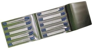 Set anello-riferimenton Plica STD, per 0.75…1mm² Ø1.9…2.65mm stampa: 0…9, bianco