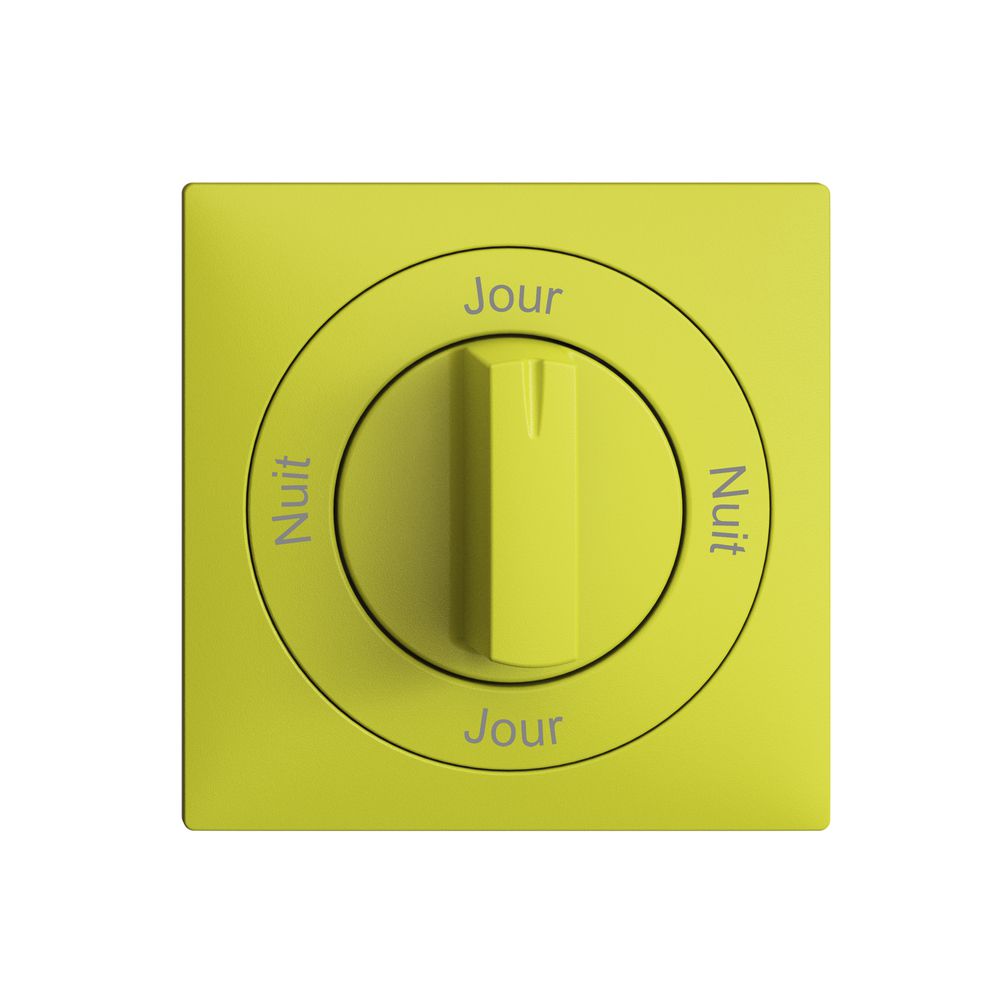 Frontset Nuit-Jour-Nuit-Jour EDIZIOdue 60×60mm lemon