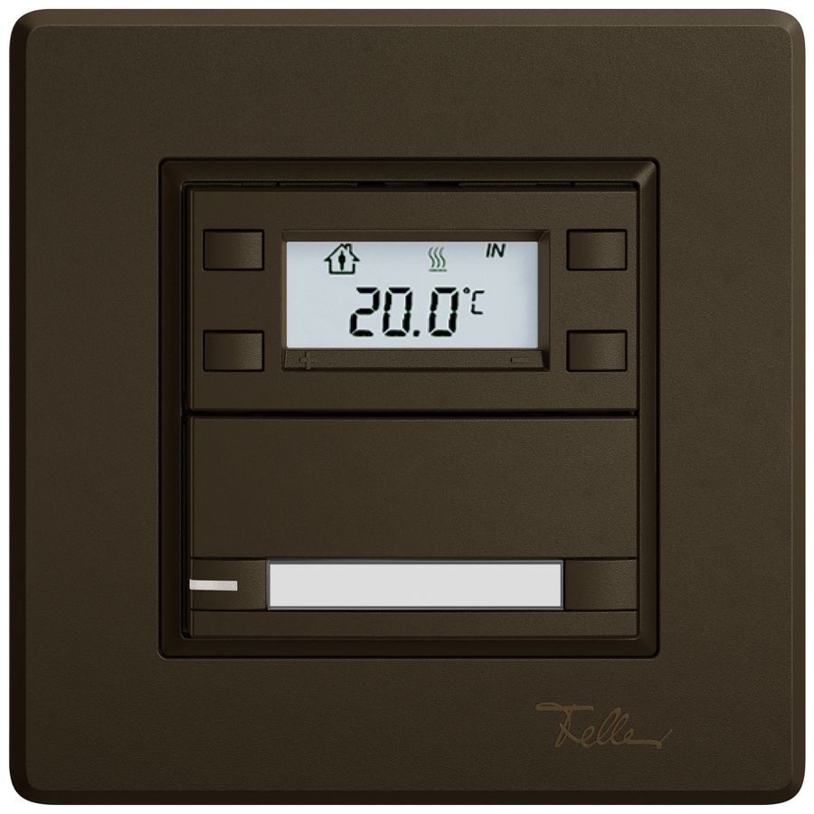 UP-RTH-Taster EDIZIO.liv SNAPFIX® m.RGB-LED Pap.1×Taste 2-Tbed.br