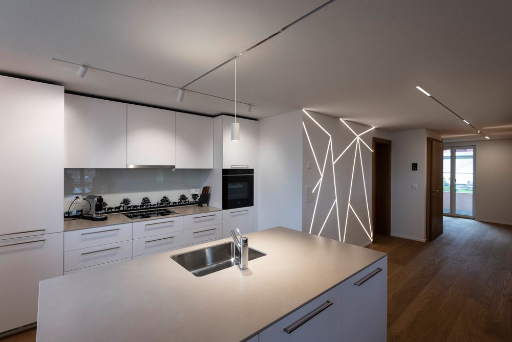 EB-Stromschiene SLV TRACK 48V 1Ph Aluminium weiss 2000mm