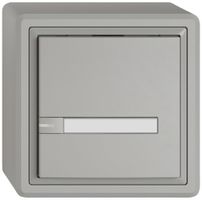 AP-KNX-Taster RGB EDIZIO.liv SNAPFIX® Temperaturfüh.RGB-LED Pap.1×T 1-Tbed.hgu