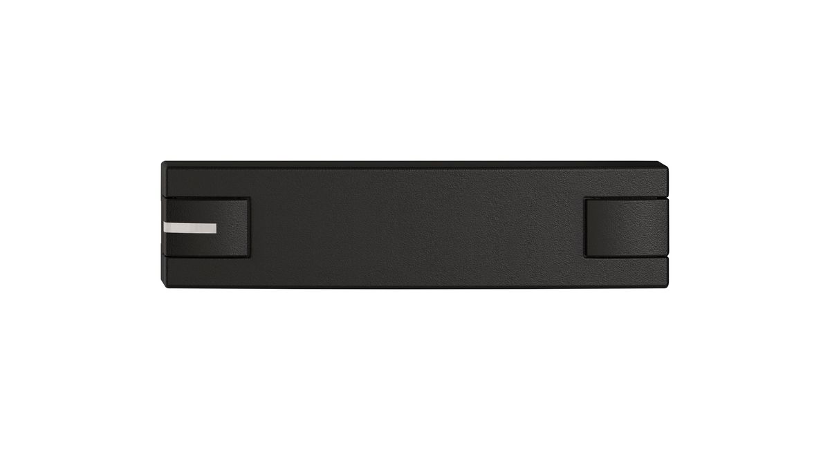 Poussoir 1/4 EDIZIO.liv SNAPFIX® p.KNX&UNI a.LED comm.à 2 touches no