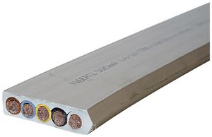 Cavo piatto Woertz 5×25mm² senza alogeni GR UV B2ca