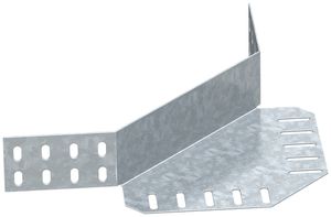 Raccord à équerre Bettermann h=60mm zingué