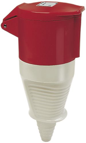 Prise mobile CEEtyp 7L 32A 6h, contacts nickelés